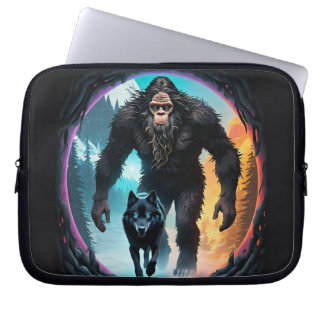 Capa Para Notebook Portal Bigfoot e Wolf