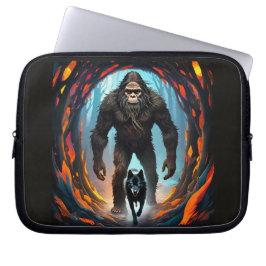 Capa Para Notebook Portal Bigfoot e Wolf