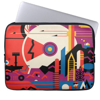 Capa Para Notebook Poster do Espaço Retroativo - Programa de Exploraç