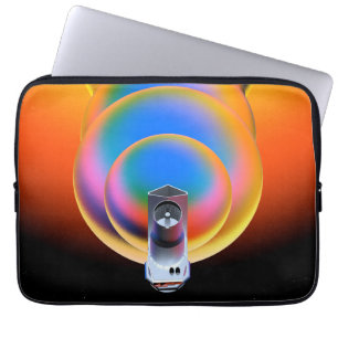 Capa Para Notebook Poster do telescópio espacial Spitzer.