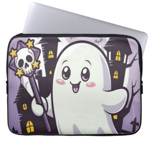 Capa Para Notebook Poster elegante e alegre com uma guinada