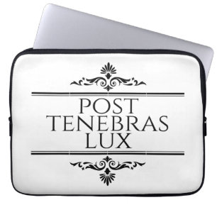 Capa Para Notebook Posto Tenebras Lux