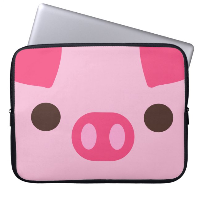 Capa Para Notebook Pouco leitão (Frente)