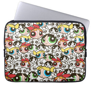 Capa Para Notebook Powerpuff Girls Face Patterno