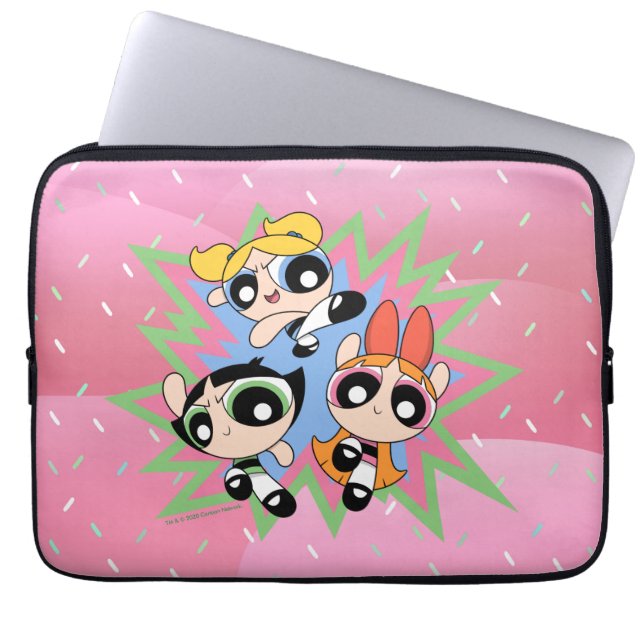 Capa Para Notebook Powerpuff Girls Powfator (Frente)