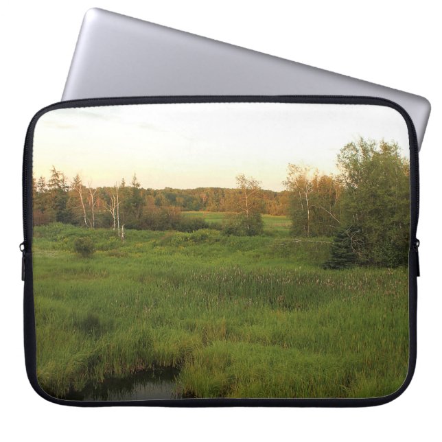 Capa Para Notebook Prado ensolarado (Frente)