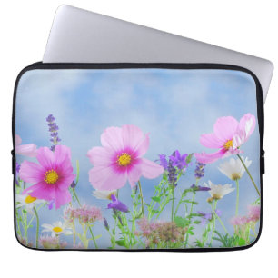 Capa Para Notebook Prado Selvagem Rosa Bonito