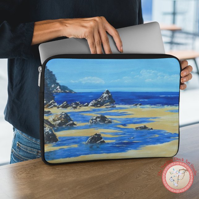 Capa Para Notebook Praia (Criador carregado)
