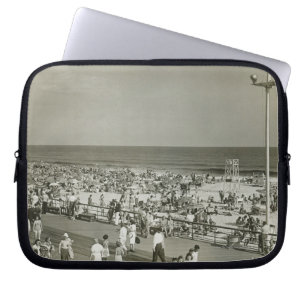 Capa Para Notebook Praia aglomerada