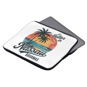 Capa Para Notebook Praia de Nassau Bahamas Verão