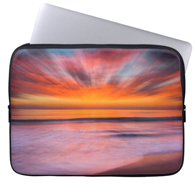 Capa Para Notebook Praia do Sunset Tamarack| Carlsbad, CA (Frente)