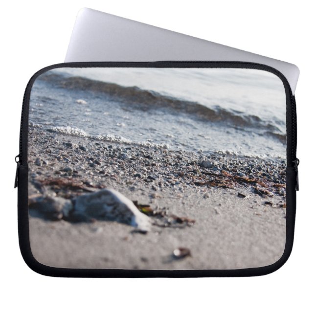 Capa Para Notebook Praia fecha (Frente)