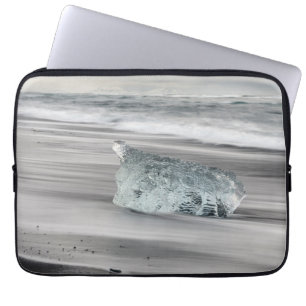 Capa Para Notebook Praia Vulcânica Preta Parque Nacional Vatnajokul