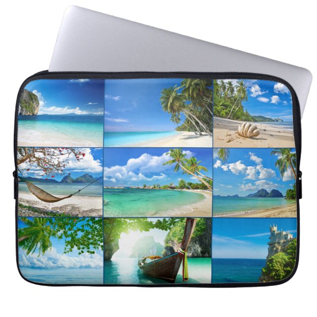 Capa Para Notebook Praias ideais (Frente)