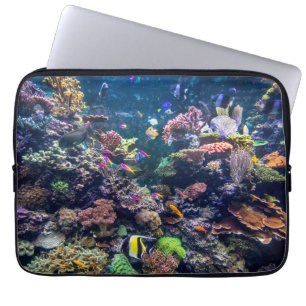 Capa Para Notebook Praias Tropicais Coral submarino