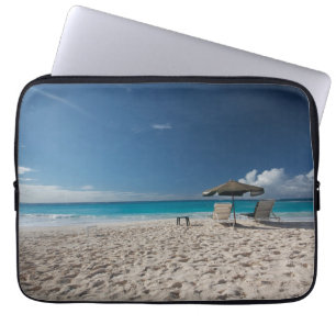 Capa Para Notebook Praias Tropicais   Sandy Beach, Anguilla