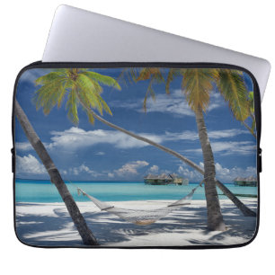 Capa Para Notebook Praias Tropicais Sandy Beach, Maldivas
