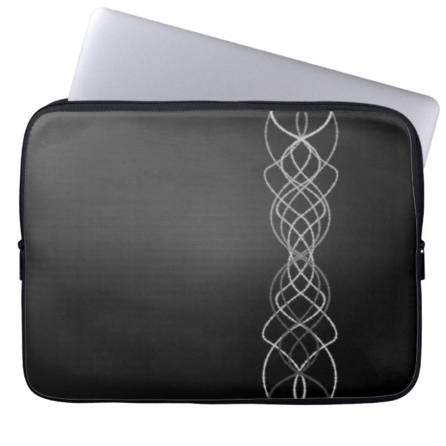 Capa Para Notebook Prateado (Frente)