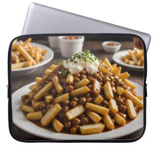Capa Para Notebook Prato de Poutine