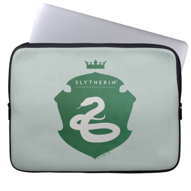 Capa Para Notebook Prender Verde SLYTHERIN™ Cortado (Frente)