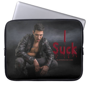 Capa Para Notebook Presas da figura vampírica pálida de Halloween do
