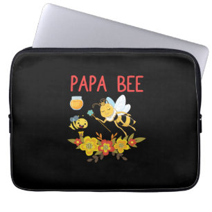 Capa Para Notebook Presente de apicultor Flores de Abelhas Papa