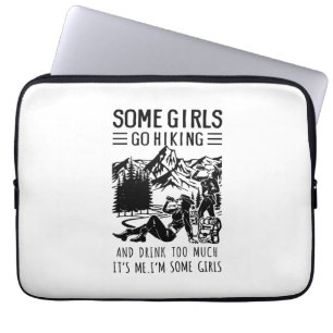 Capa Para Notebook Presente de Camper Algumas Meninas Vão Andar De