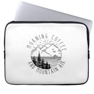 Capa Para Notebook Presente de Camper   Café De Manhã E Xmas De Ar De