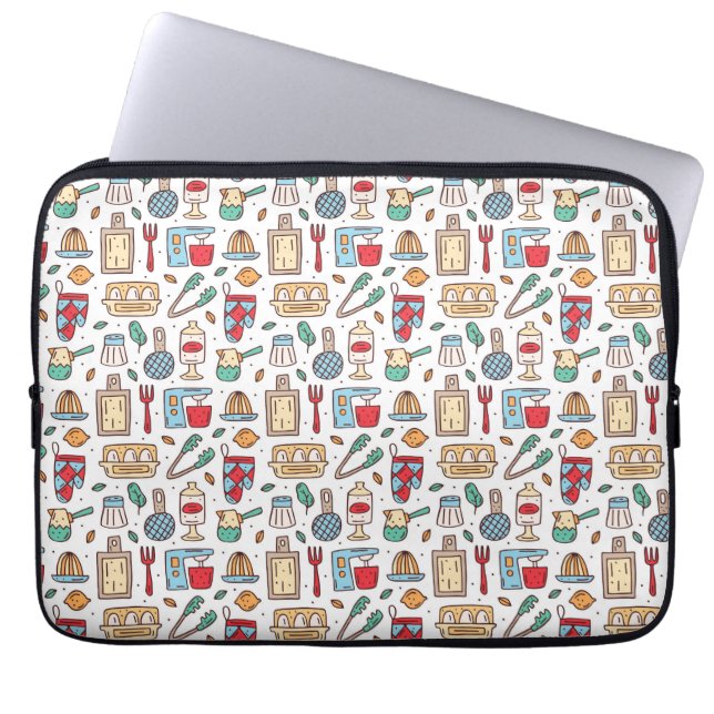 Capa Para Notebook Presente de Chef | Apenas Boa Comida De Ingredient (Frente)