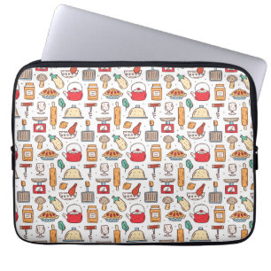 Capa Para Notebook Presente de Chef Ninguém Que Cozinha Sozinho
