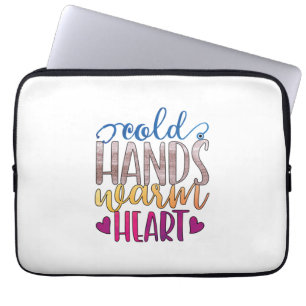 Capa Para Notebook Presente de Enfermeira   Coração Vetor Das Mãos Fr