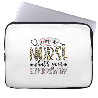Capa Para Notebook Presente de Enfermeira | Super Enfermeira Orgulhos