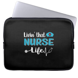 Capa Para Notebook Presente de Enfermeira Viver Que Enfermeira A Vi