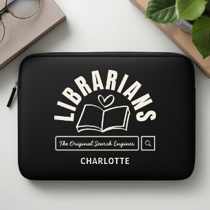 Capa Para Notebook Presente de Frase Engraçada para Bibliotecários Am