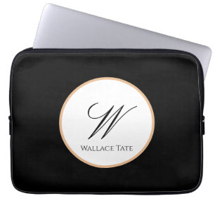 Capa Para Notebook Presente de Tecnologia com Nome & Inicial Personal