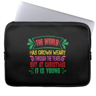 Capa Para Notebook Presente De Xmas O Mundo Cresceu Fardo