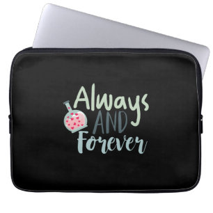 Capa Para Notebook Presente do casal Sempre e Para Sempre