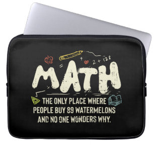 Capa Para Notebook Presente do professor de matemática de matemática