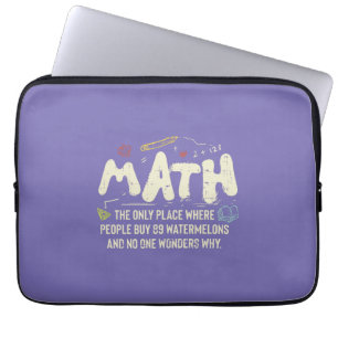 Capa Para Notebook Presente do professor de matemática de matemática