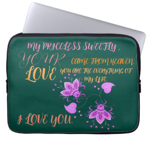 CAPA PARA NOTEBOOK PRESENTE PARA MÃE, IRMÃ, FILHA, AMIGO, NAMORADA