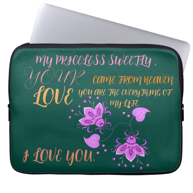 CAPA PARA NOTEBOOK PRESENTE PARA MÃE, IRMÃ, FILHA, AMIGO, NAMORADA (Frente)