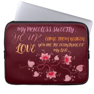 CAPA PARA NOTEBOOK PRESENTE PARA MÃE, IRMÃ, FILHA, AMIGO, NAMORADA