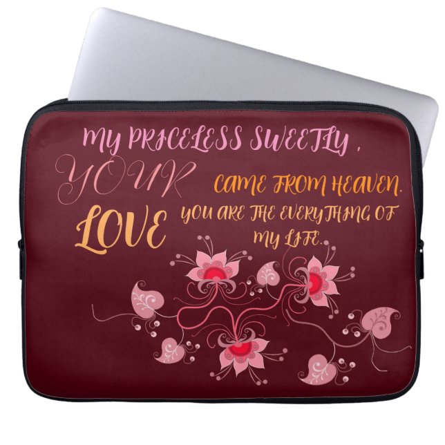 CAPA PARA NOTEBOOK PRESENTE PARA MÃE, IRMÃ, FILHA, AMIGO, NAMORADA (Frente)