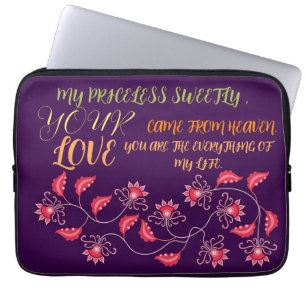 CAPA PARA NOTEBOOK PRESENTE PARA MÃE, IRMÃ, FILHA, AMIGO, NAMORADA