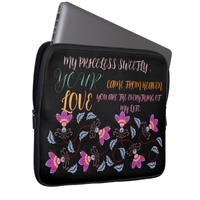 CAPA PARA NOTEBOOK PRESENTE PARA MÃE, IRMÃ, FILHA, AMIGO, NAMORADA (Frente Esquerda)