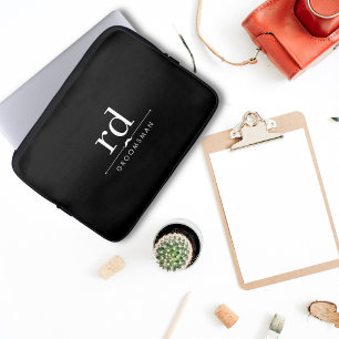 Capa Para Notebook Presente para Padrinhos de casamento brancos e pre