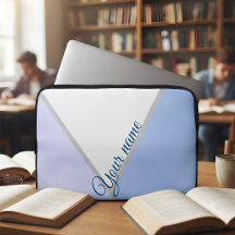 Presente Personalizado Estético Azul com Nome para
