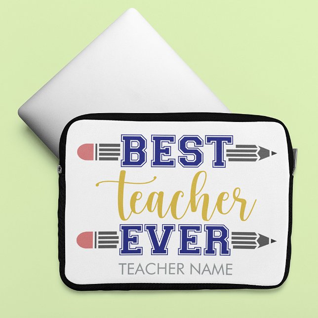Capa Para Notebook Presente Personalizado Melhor Professor de Todos o (Criador carregado)
