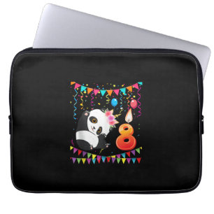 Capa Para Notebook Presentes de 8 anos de idade para menina panda uni