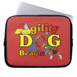 Capa Para Notebook Presentes de Agilidade de Beagle